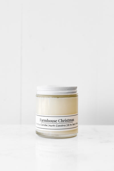 Farmhouse Christmas 4 oz Candle