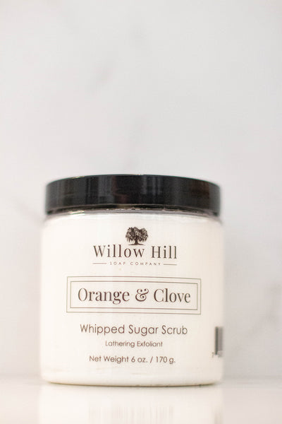 Orange and Clove Whipped Sugar Scrub