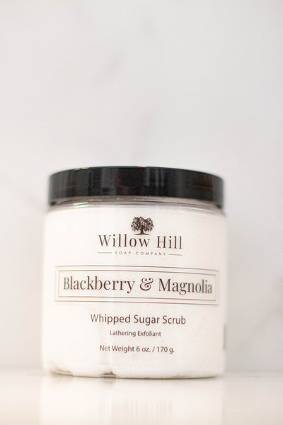 Blackberry & Magnolia Whipped Sugar Scrub