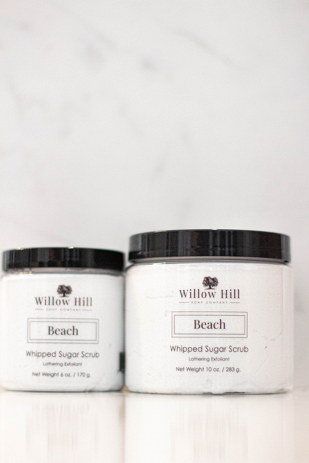 Willow Hill Soap Company Beach scented whipped sugar scrub