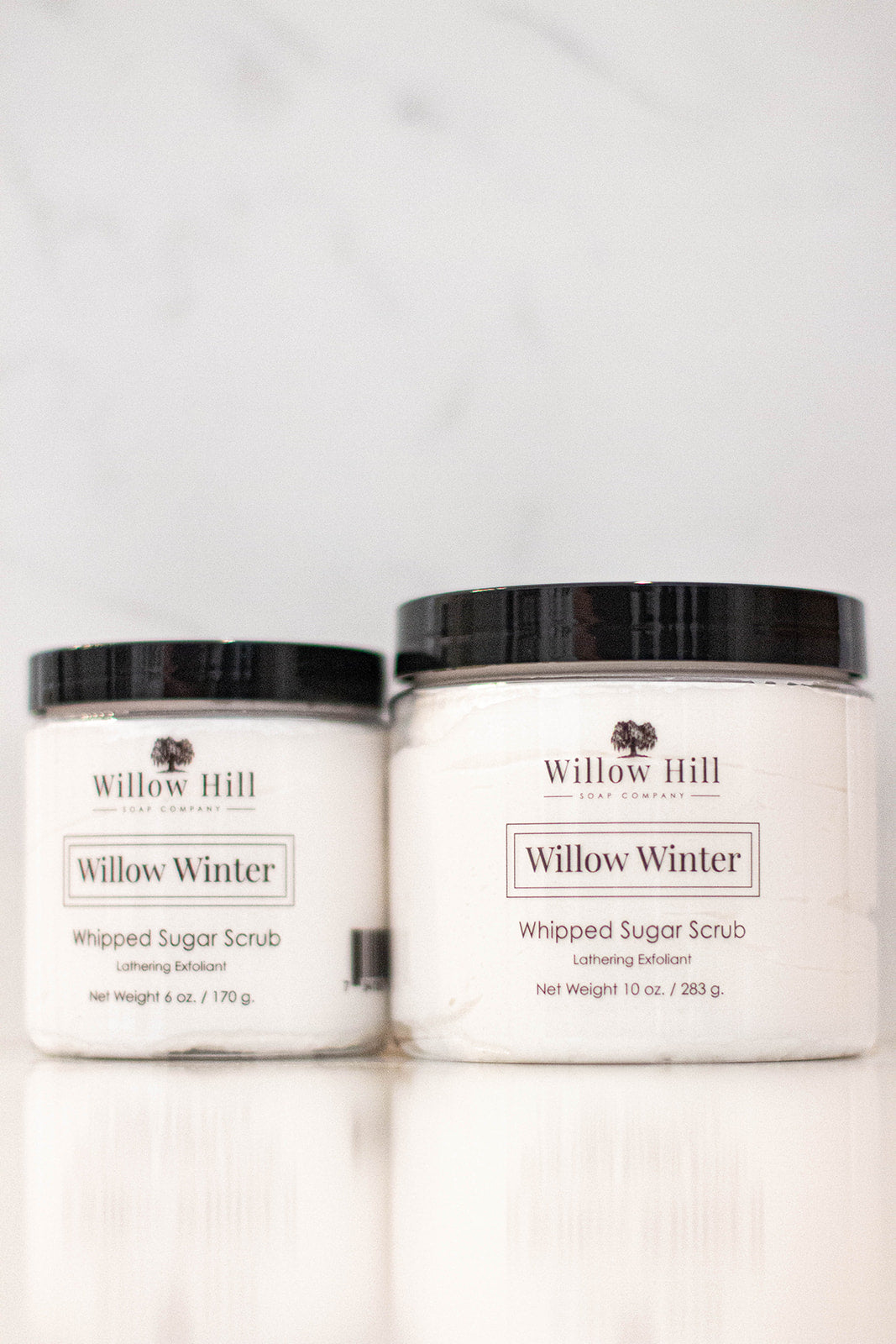 Willow Hill Soap Company Willow Winter whipped sugar scrub