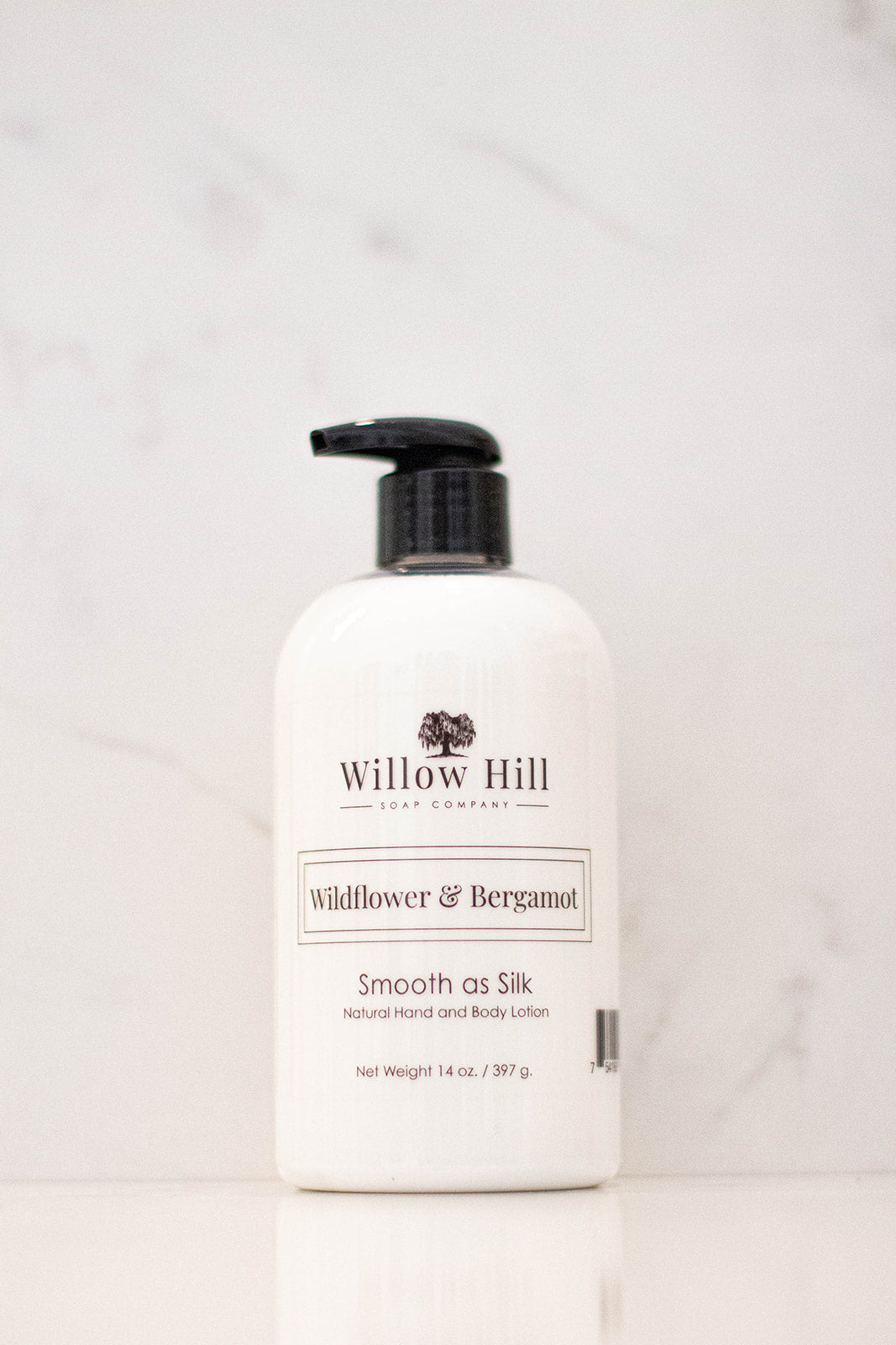 Willow Hill Soap Company Wildflower and Bergamot Smooth as Silk lotion 