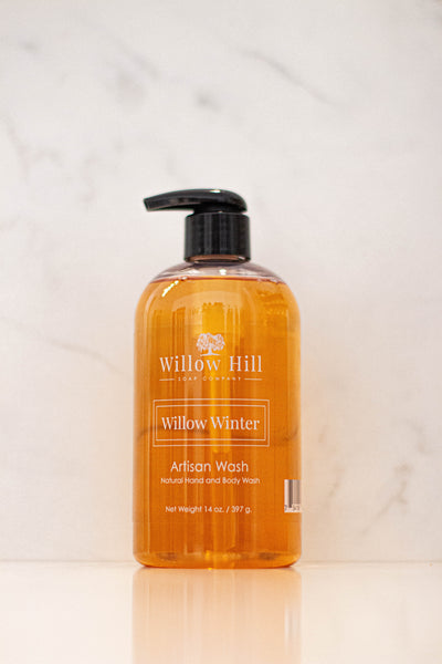 Willow Hill Soap Company Willow Winter artisan hand and body wash 