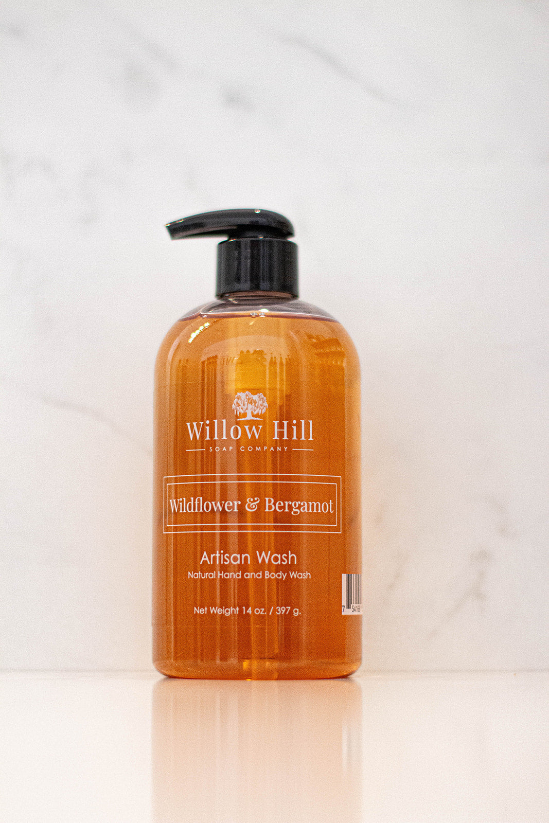 Willow Hill Soap Company Wildflower and Bergamot hand and body wash 