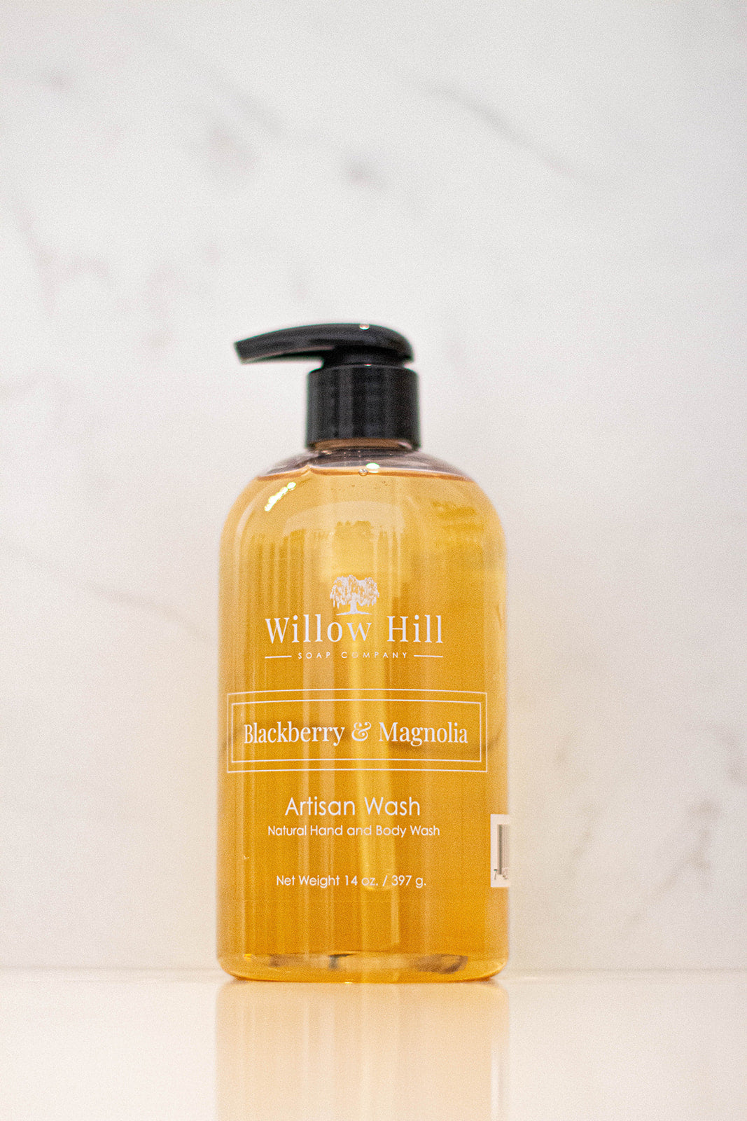 Willow Hill Soap Company Blackberry magnolia hand and body wash