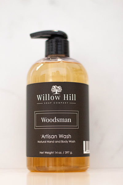 Willow Hill Soap Company Woodsman hand and body wash