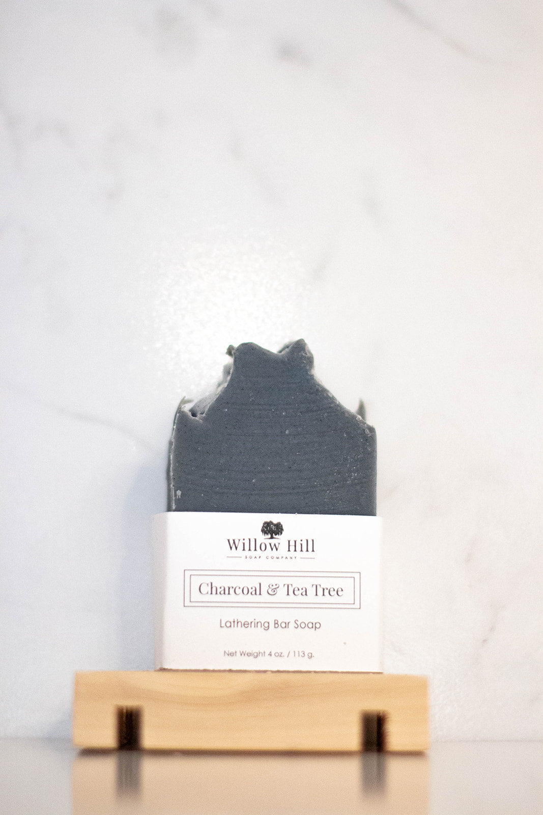 Willow Hill Soap Company Charcoal and Tea Tree bar soap