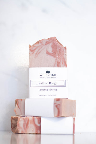 Willow Hill Soap Company Saffron Rouge bar soap