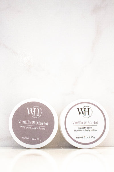 Vanilla & Merlot 2 oz Duo Set