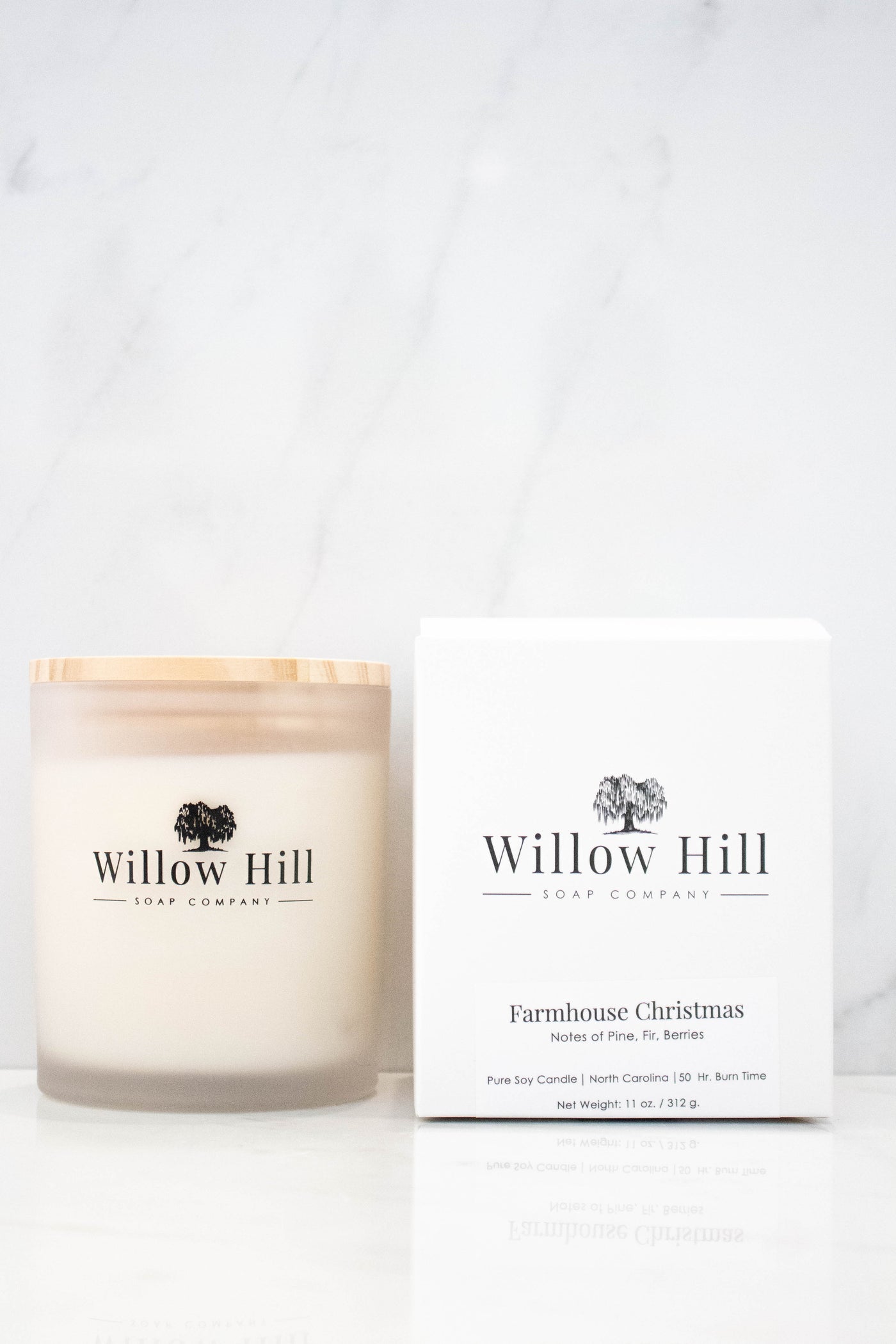 Farmhouse Christmas Soy Candle