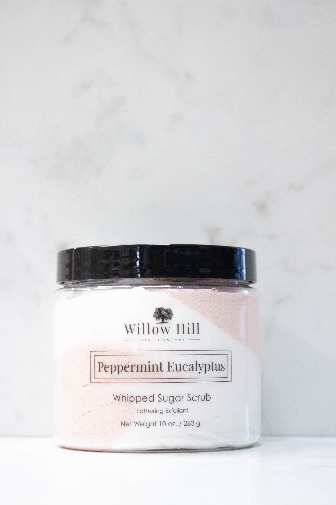 Peppermint Eucalyptus Whipped Sugar Scrub