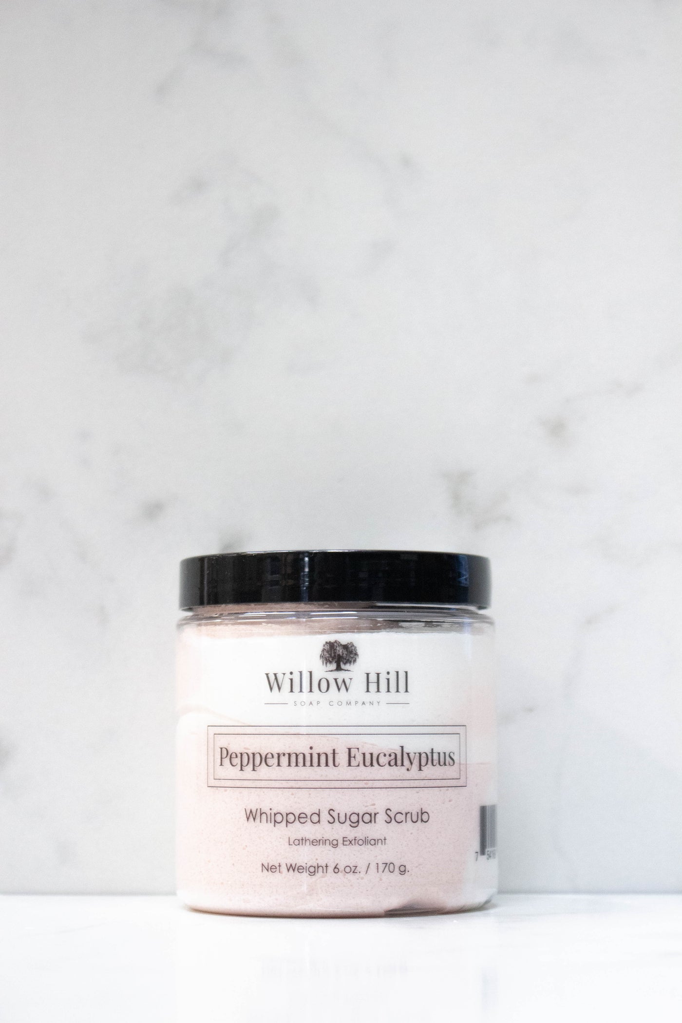 Peppermint Eucalyptus Whipped Sugar Scrub