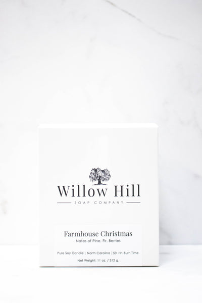 Farmhouse Christmas Soy Candle