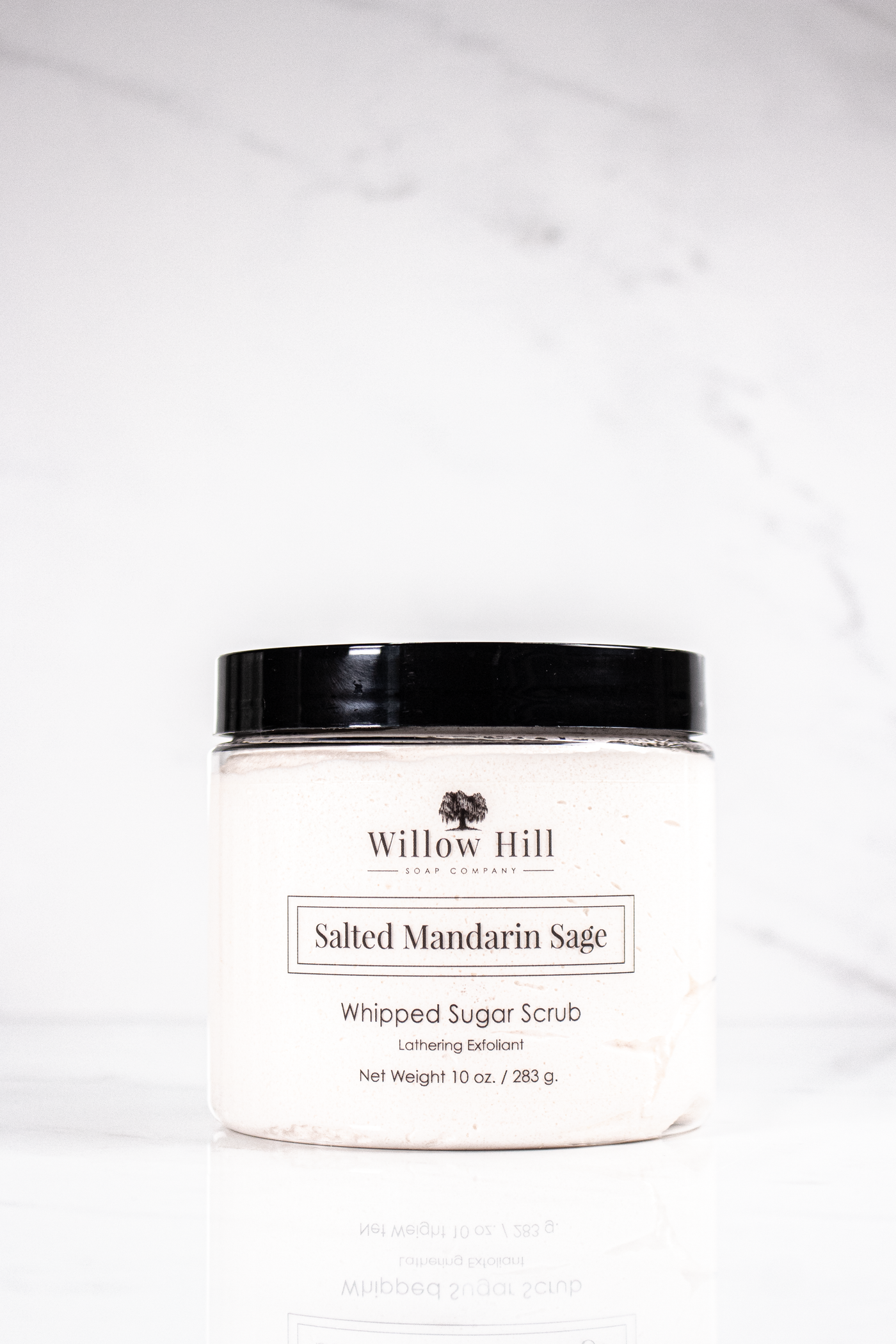 Salted Mandarin Sage Whipped Sugar Scrub