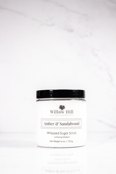 Amber & Sandalwood Whipped Sugar Scrub