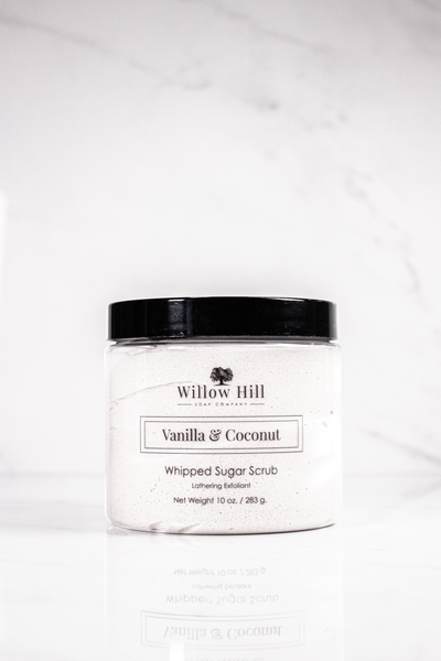 Vanilla & Coconut Whipped Sugar Scrub