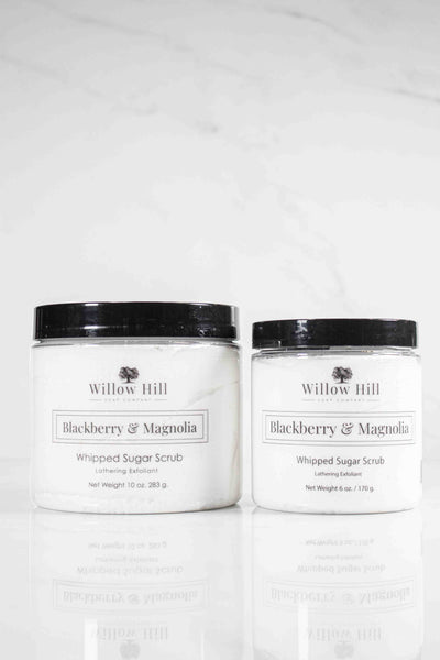 Blackberry & Magnolia Whipped Sugar Scrub