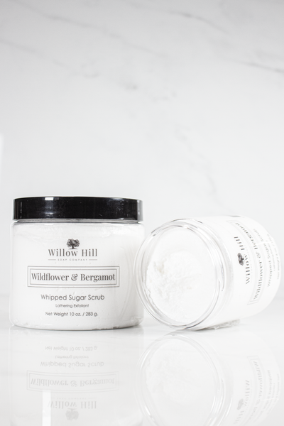 Wildflower & Bergamot Whipped Sugar Scrub