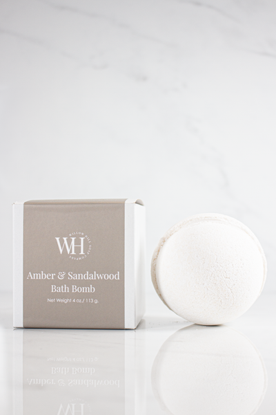 Amber & Sandalwood Bath Bomb