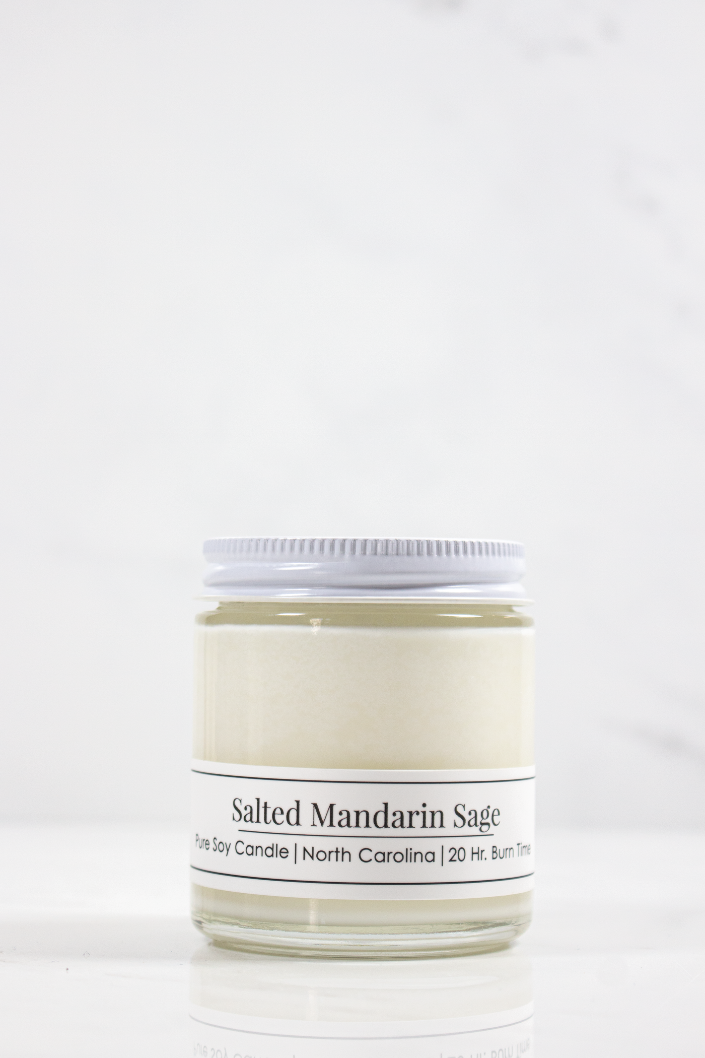 Salted Mandarin Sage 4 oz Candle