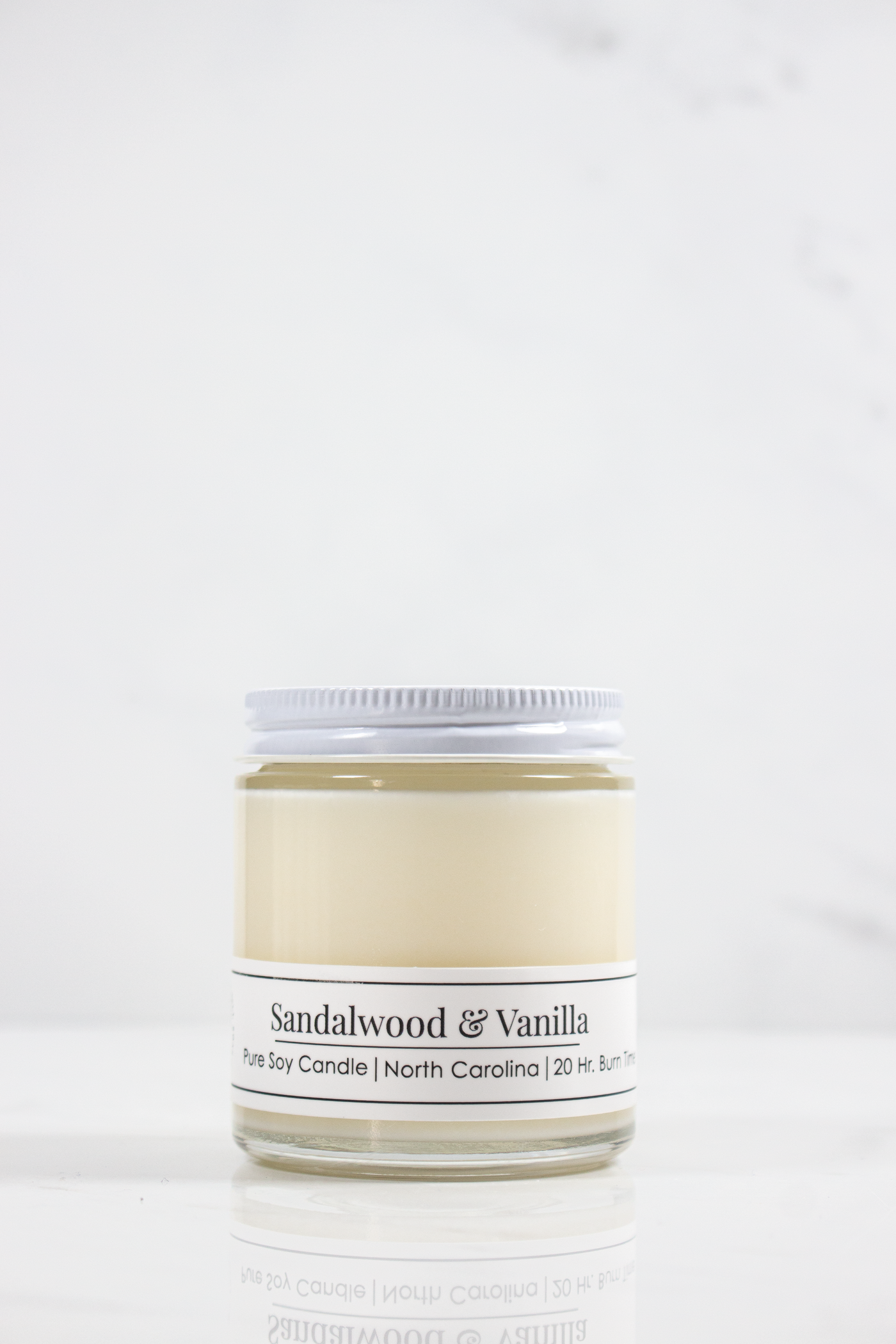 Sandalwood & Vanilla 4 oz Candle