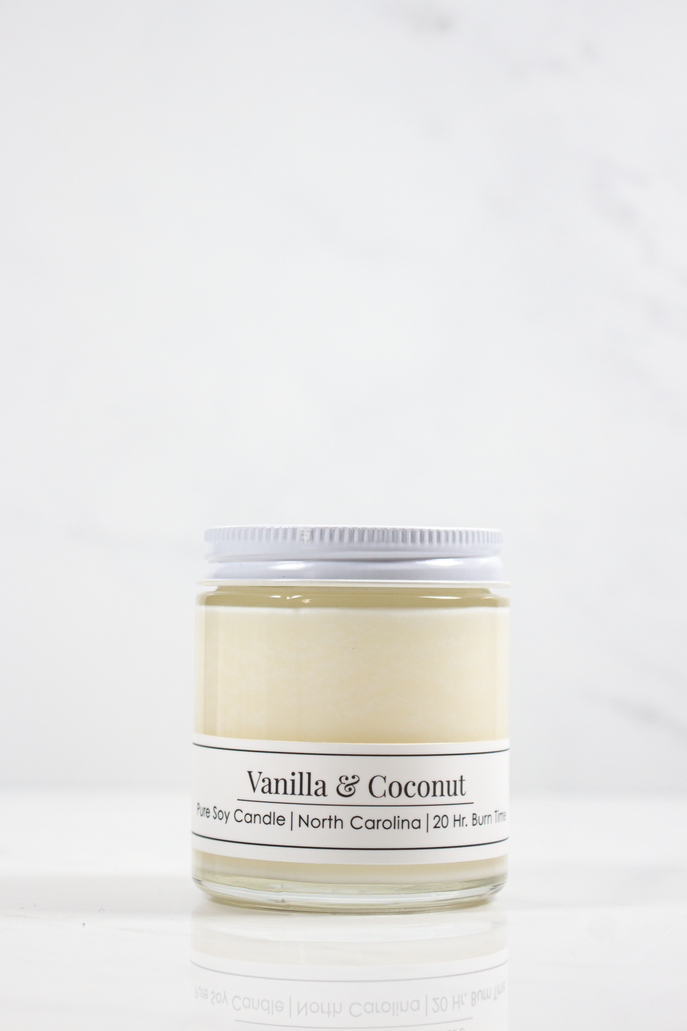 Vanilla & Coconut 4 oz Candle