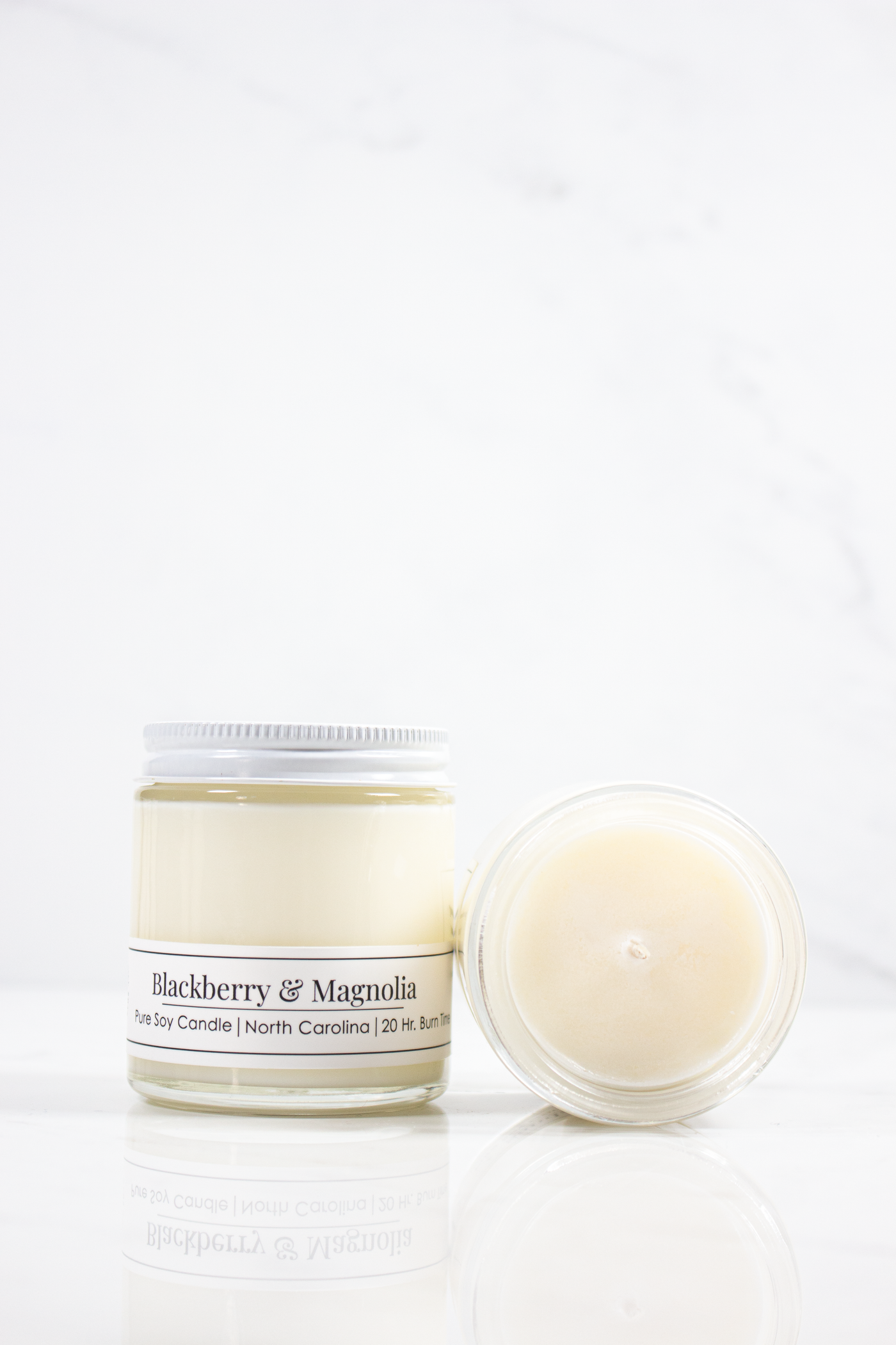 Blackberry & Magnolia 4 oz Soy Candle