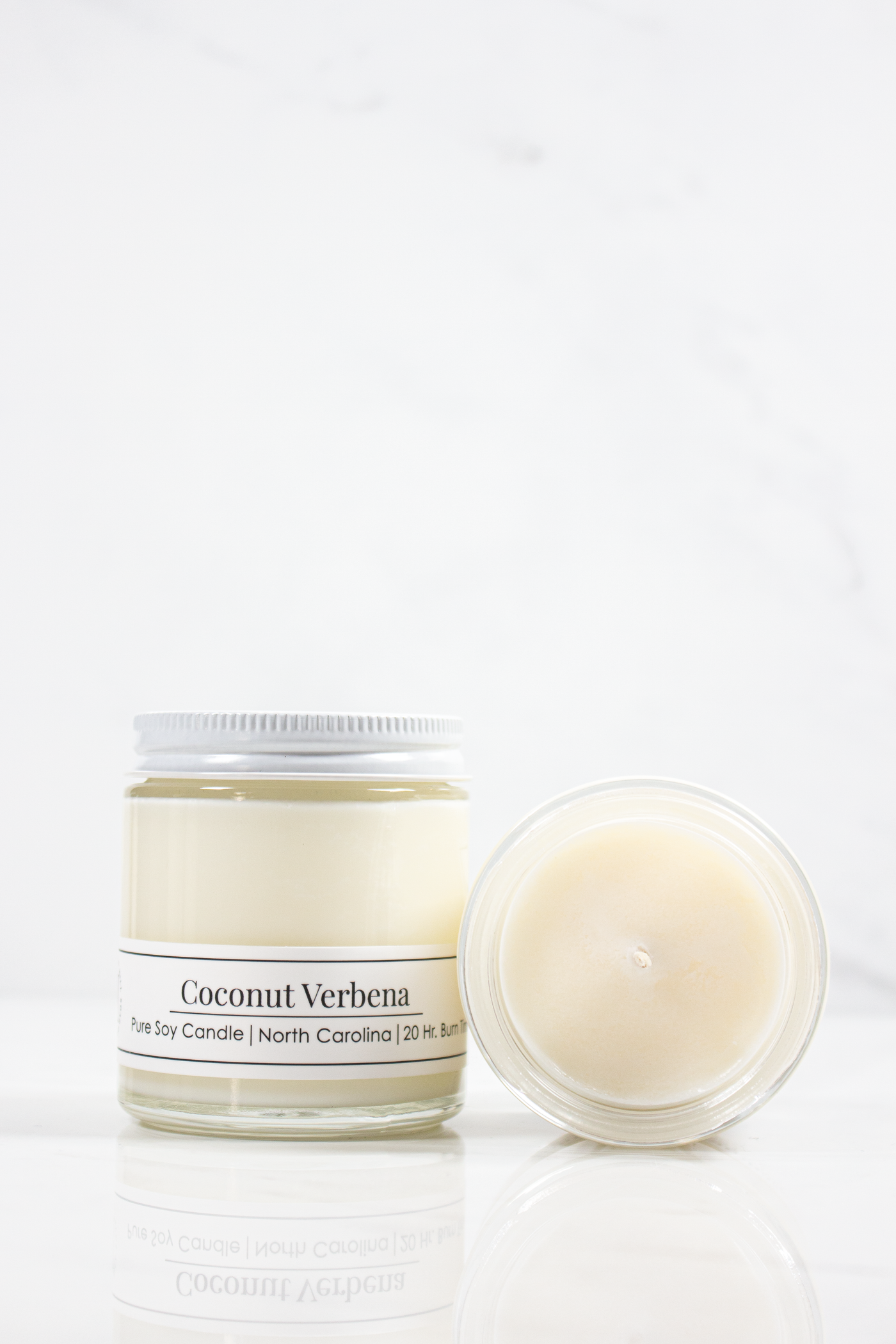 Coconut Verbena 4 oz Soy Candle