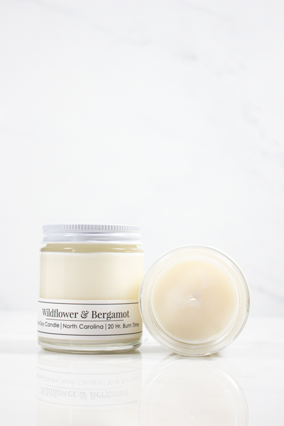 Wildflower & Bergamot 4 oz Candle