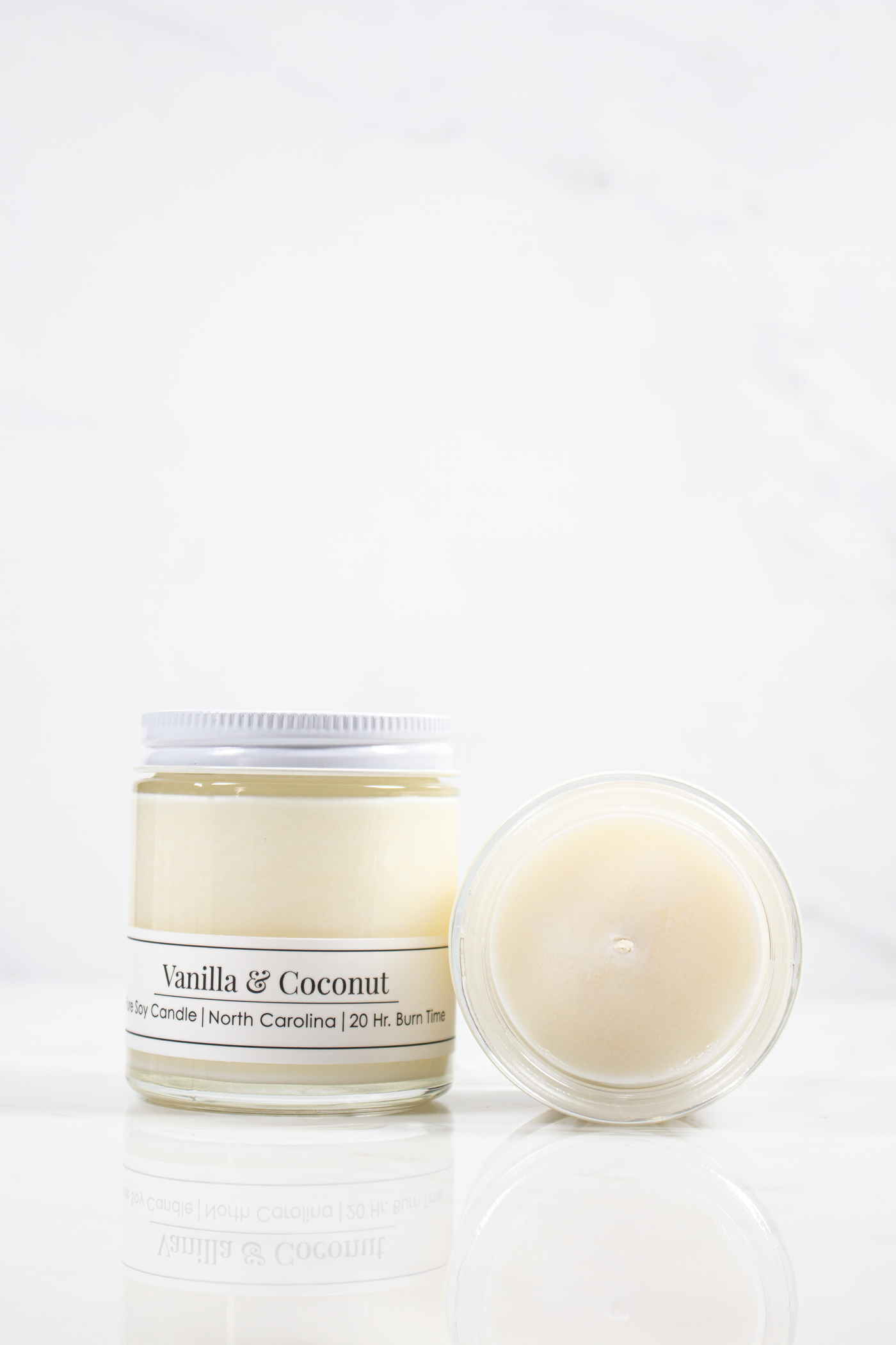 Vanilla & Coconut 4 oz Candle