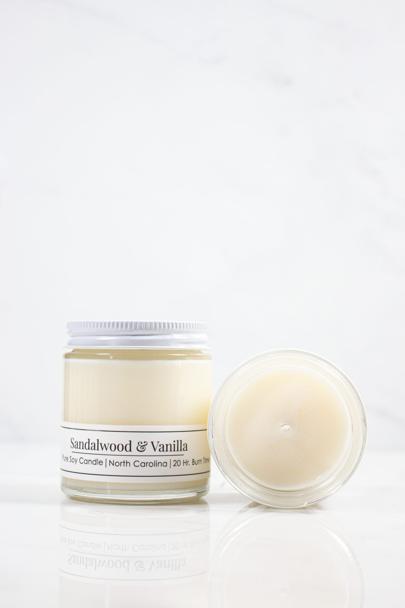 Sandalwood & Vanilla 4 oz Candle