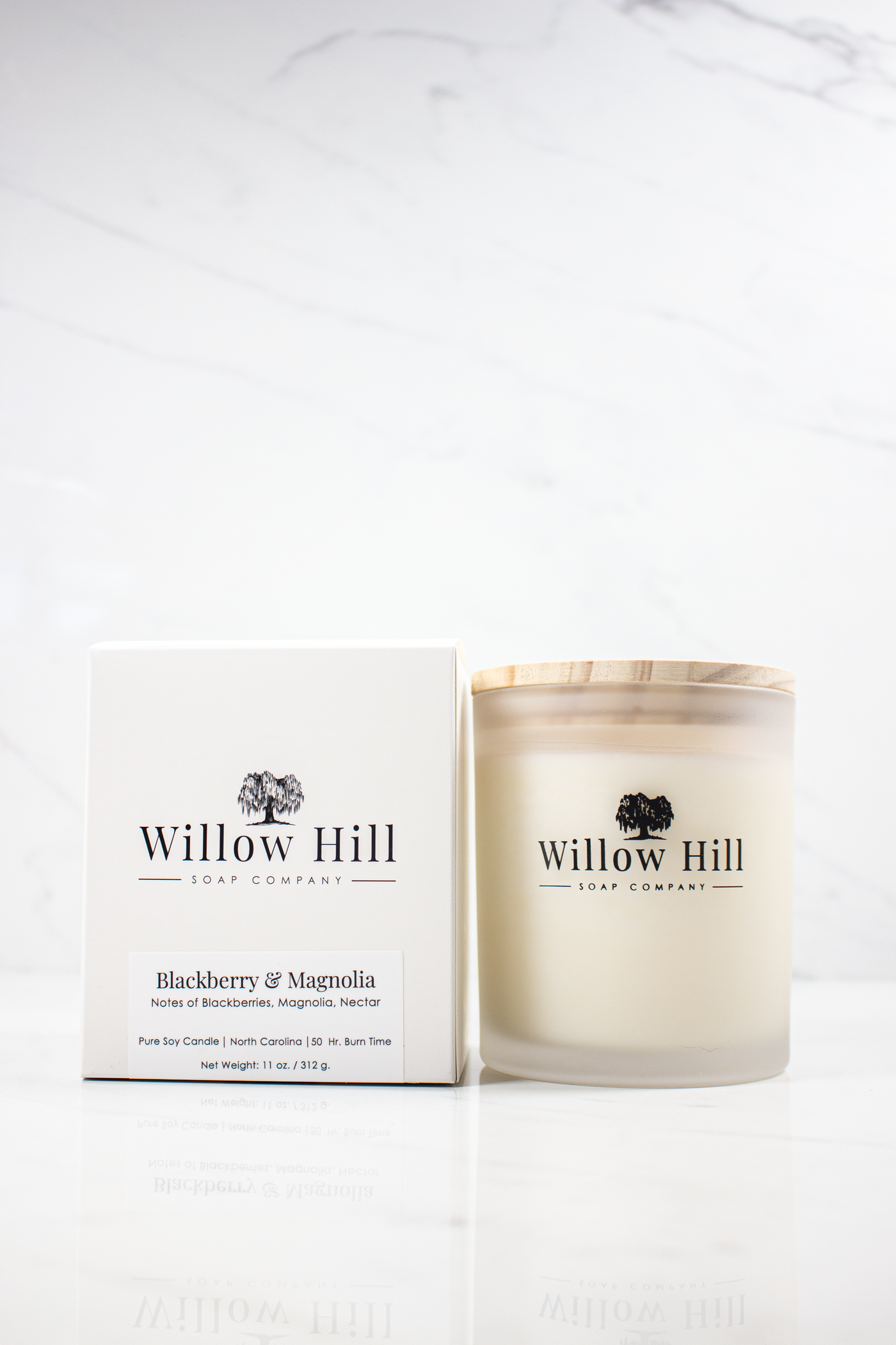 Blackberry & Magnolia Soy Candle