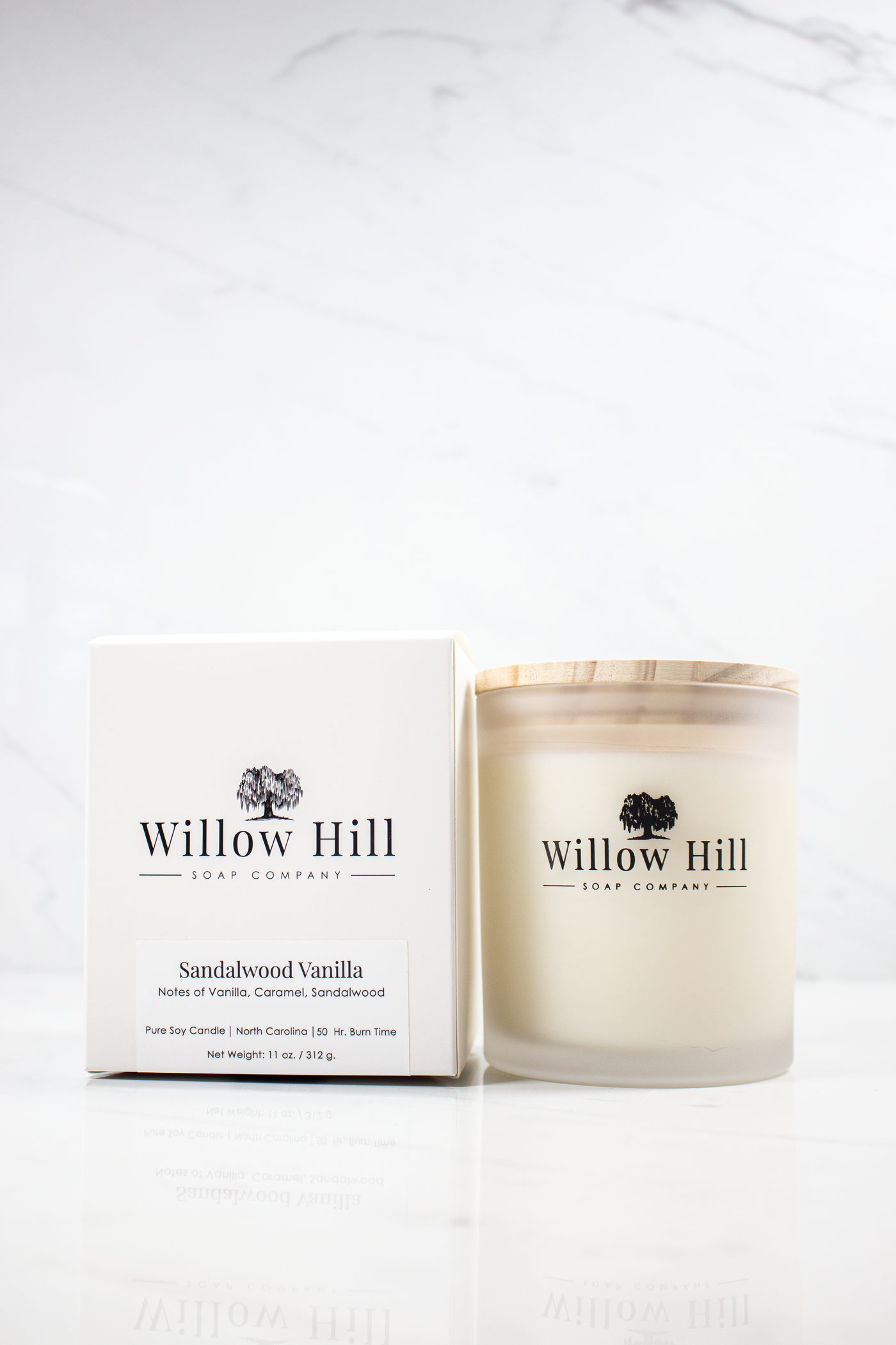 Sandalwood & Vanilla Soy Candle