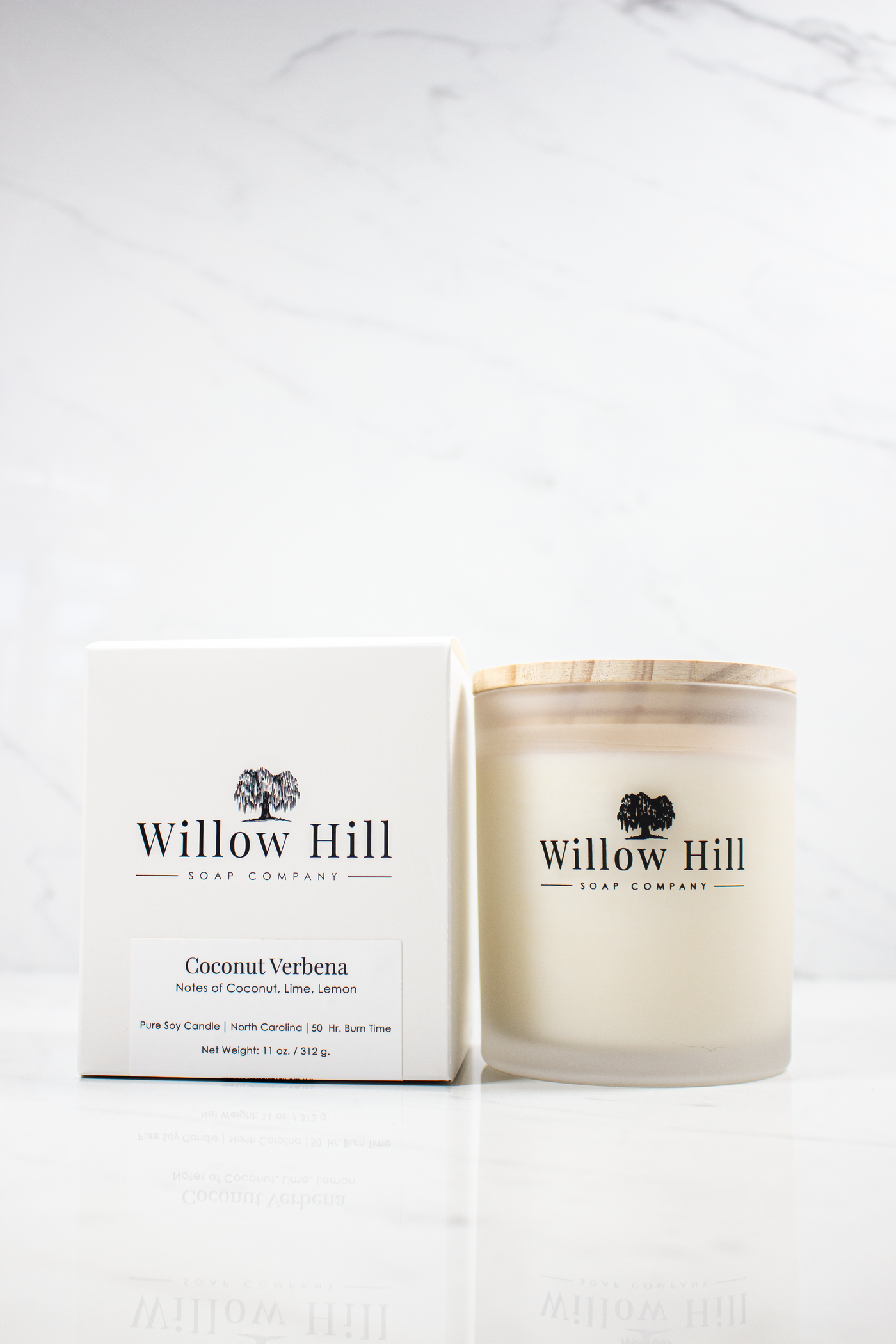 Coconut Verbena Soy Candle