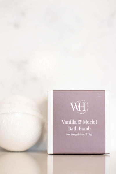 Vanilla & Merlot Bath Bomb