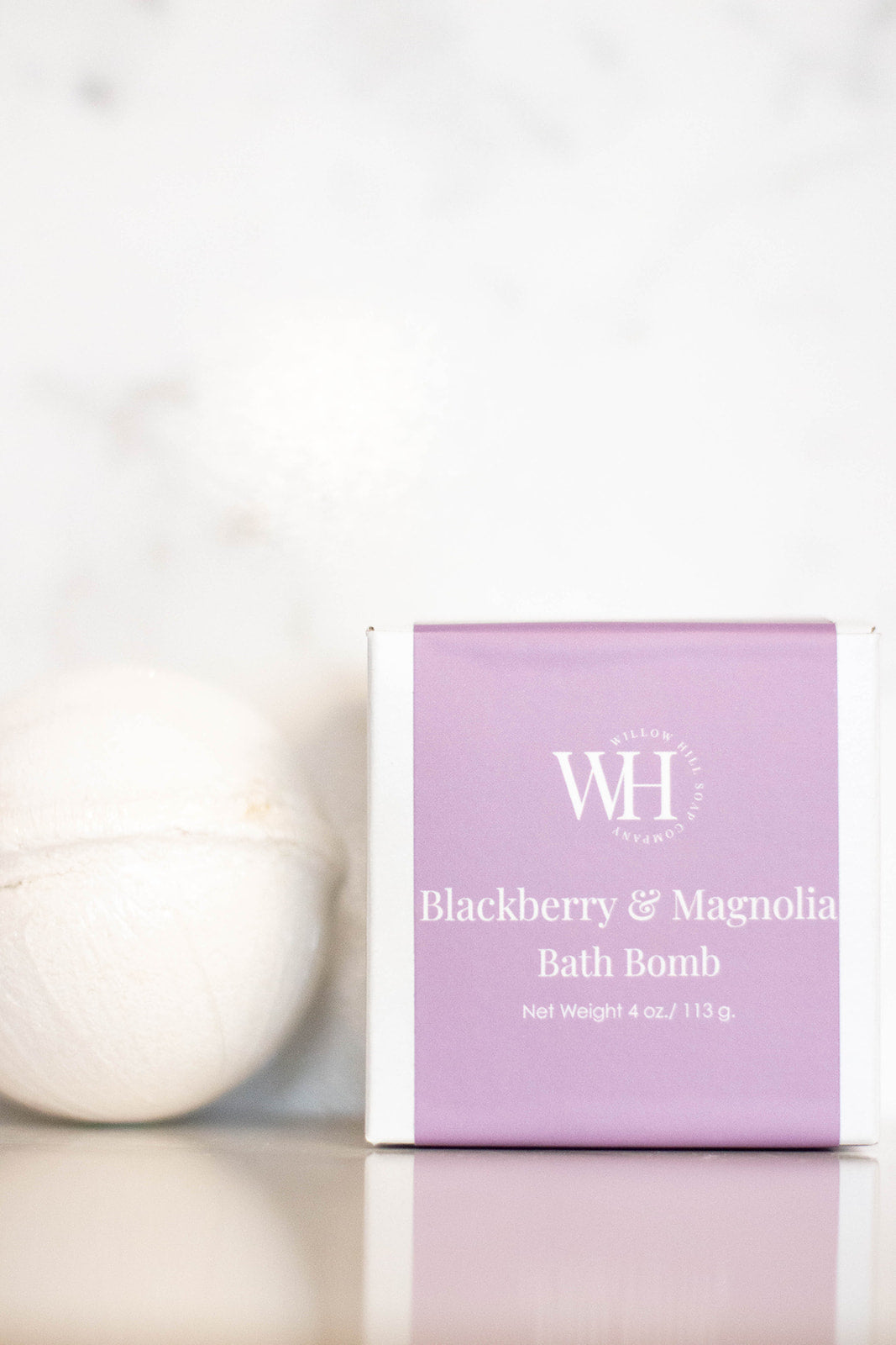 Blackberry & Magnolia Bath Bomb