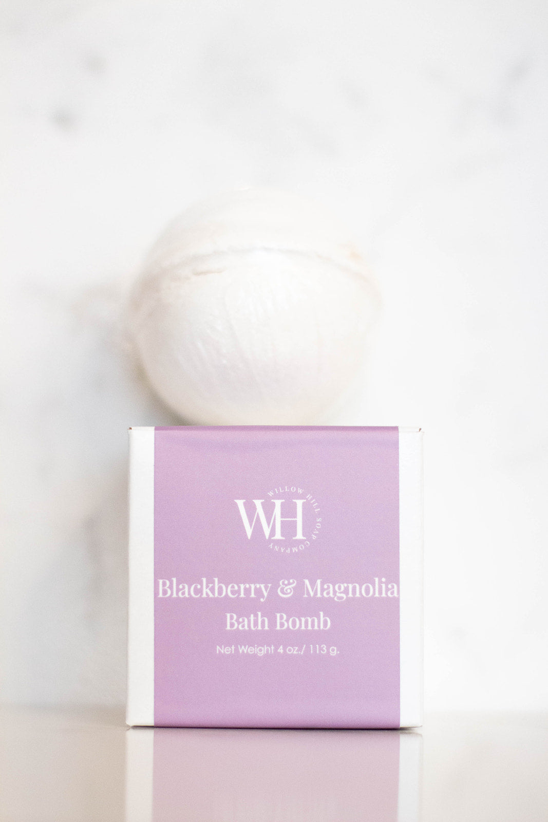 Blackberry & Magnolia Bath Bomb