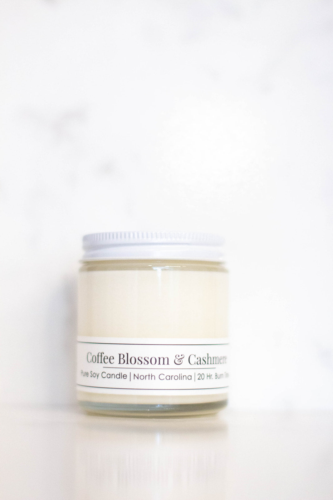 4 oz Coffee Blossom and Cashmere Willow Hill Soap Company candle