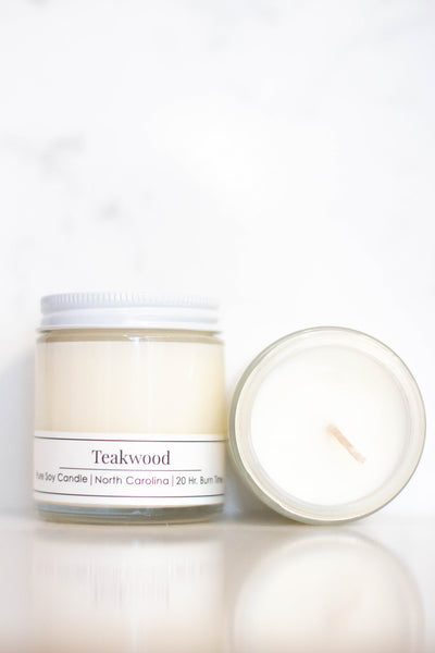 Teakwood 4 oz Candle