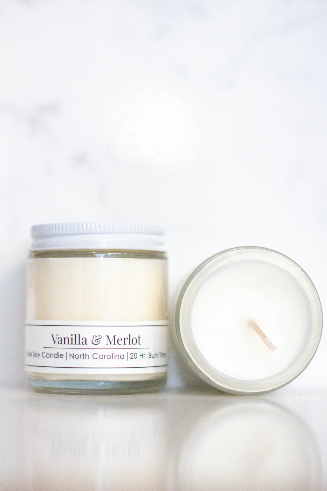 Vanilla & Merlot 4 oz Candle