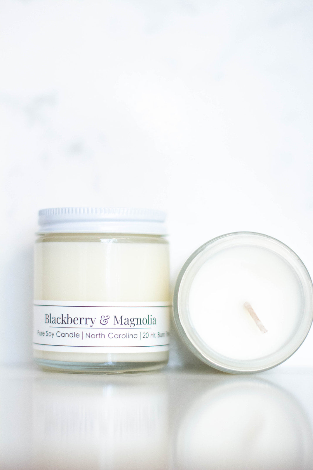 Blackberry & Magnolia 4 oz Soy Candle