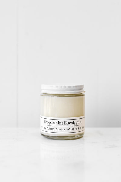 Peppermint Eucalyptus 4 oz Candle