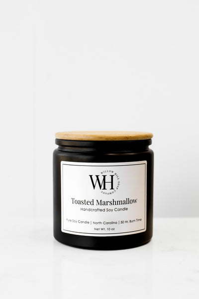 Willow Hill Soap Company Toasted Marshmallow 10 oz soy candle 