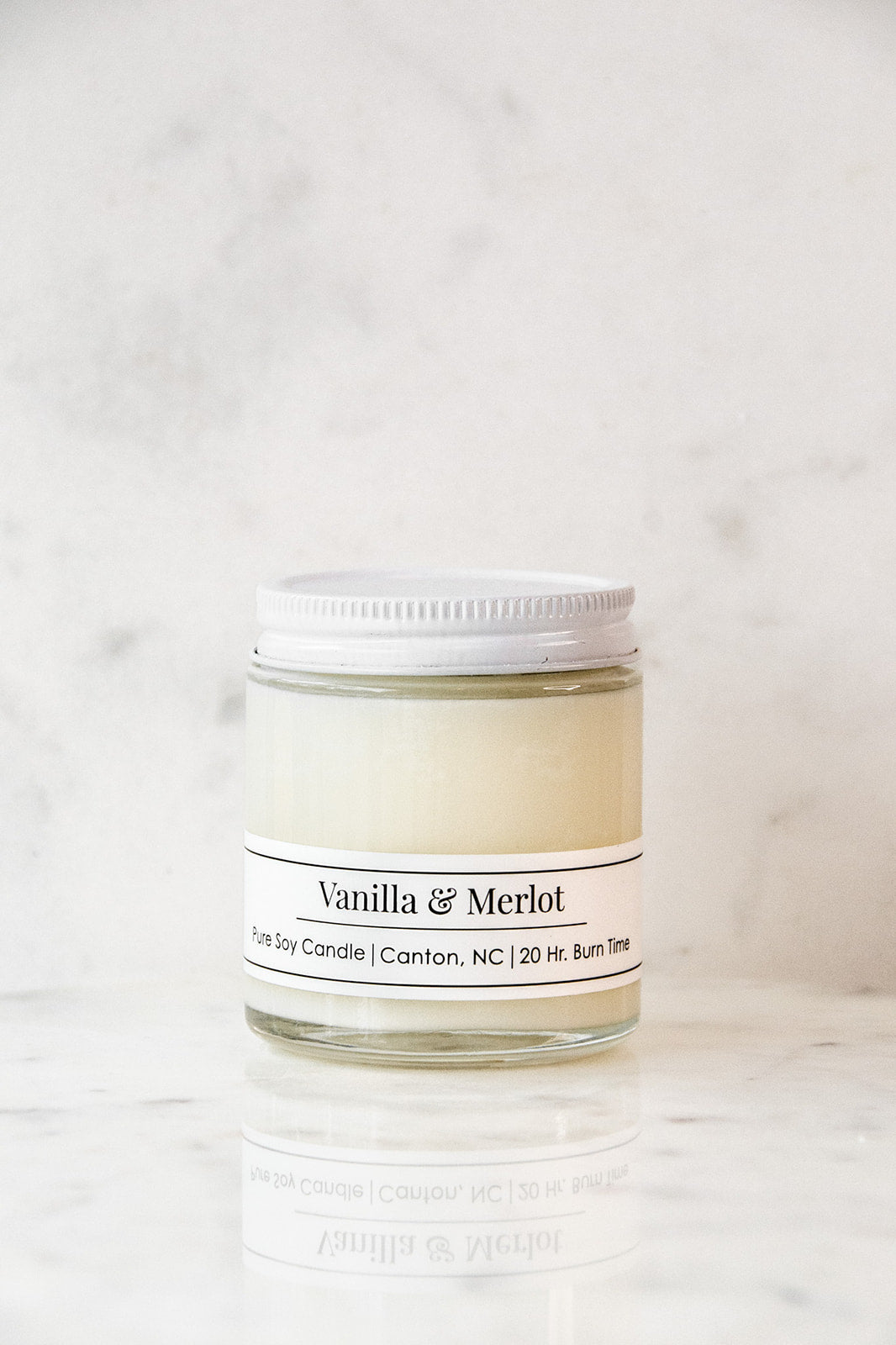 Vanilla & Merlot 4 oz Candle