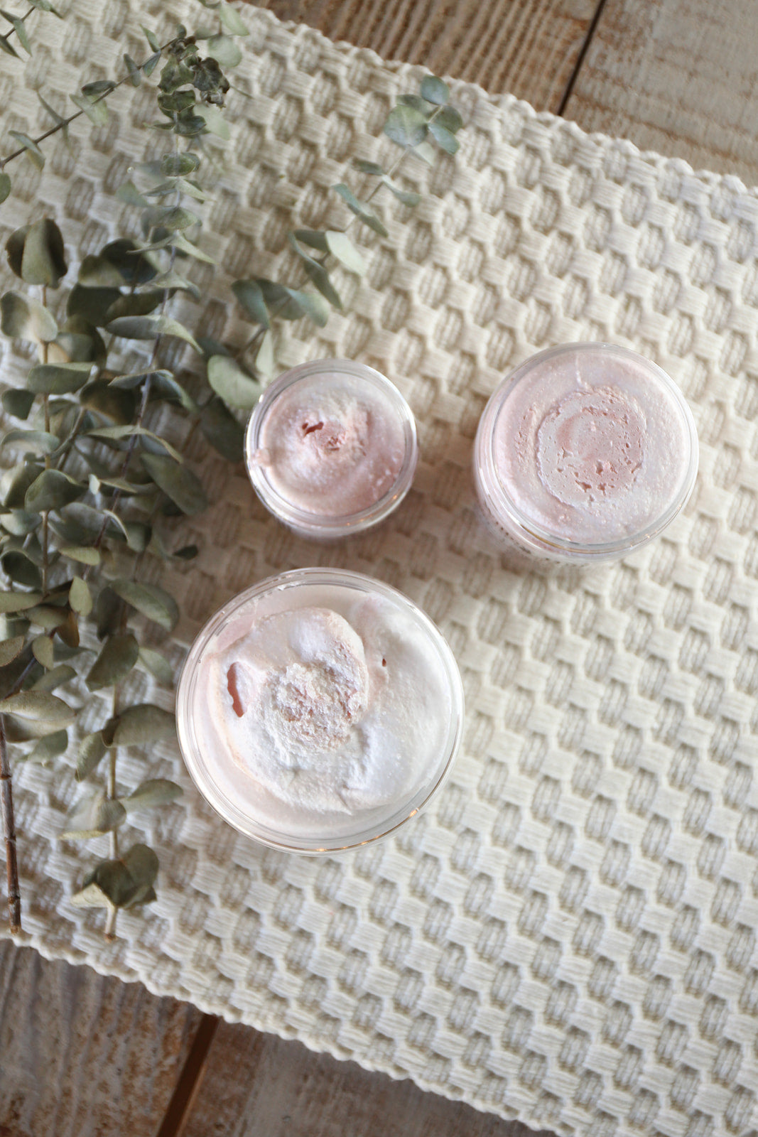 Peppermint Eucalyptus Whipped Sugar Scrub